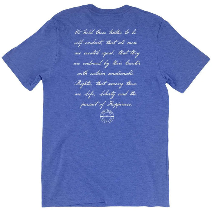 Stars & Bars Blue Unisex T-Shirt (7281535418415)