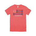 Stars & Bars Red Unisex T-Shirt (7281531387951)