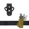 A hero image displays a Kore Essentials Swinger Pistol Mag Pouch on a white background with a Kore Laser Cut molle battle belt