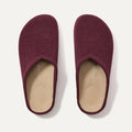 The Casual Clog in ReVelvet™ Syrah shown from the top.