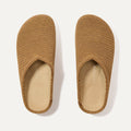 The Casual Clog in Wheat Rafia Knit shown from the top.