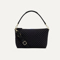 PLP |The Daily Crossbody Bag in Black Sand shown from the front.