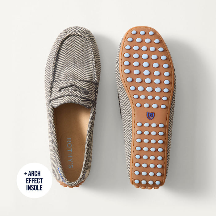 PDP | The Daily Driver in Iron Herringbone shown from the top.