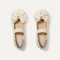 The Kids Big Bow Mary Jane in Conch shown from the top.