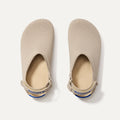 The Kids Clog in Dove shown from the top.