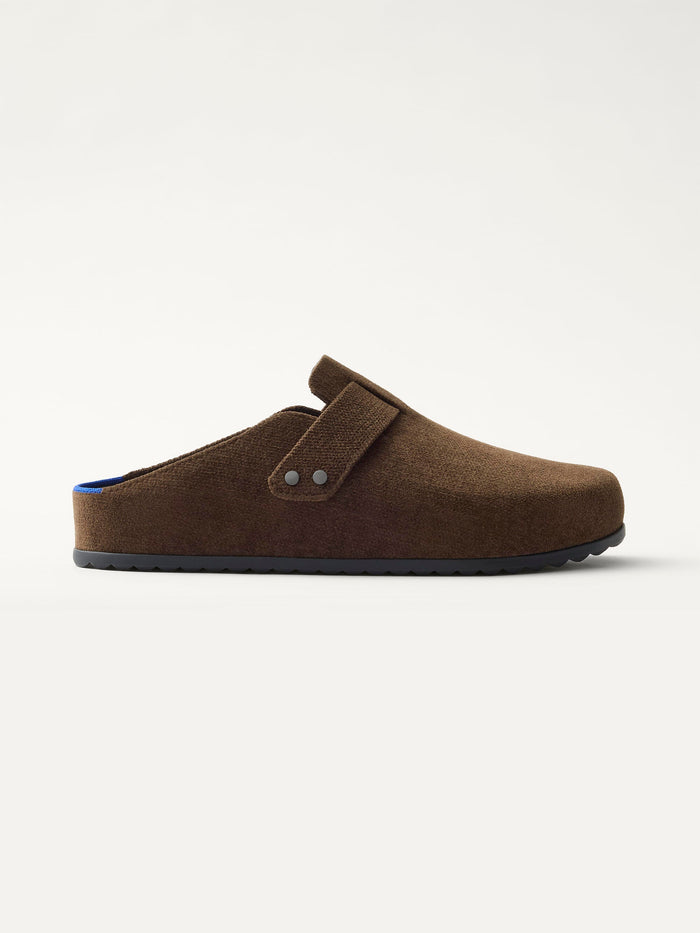 PLP | The Men's Clog in ReVelvet™ Bistro shown from the side.