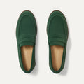 The Penny Loafer in ReVelvet Woodland shown from the top.