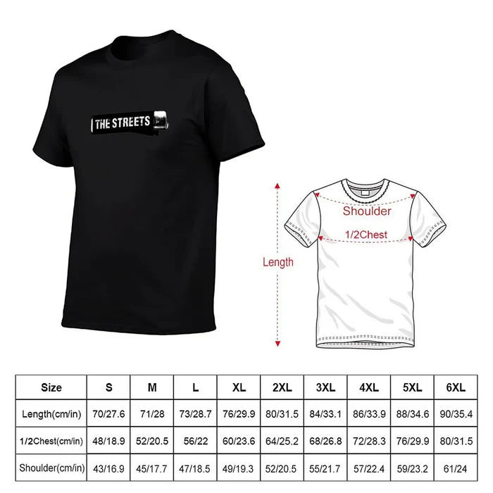 The Streets - Mike Skinner Graphic T-Shirt T-Shirt man t shirt luxury t shirts for man pack cotton T-Shirt