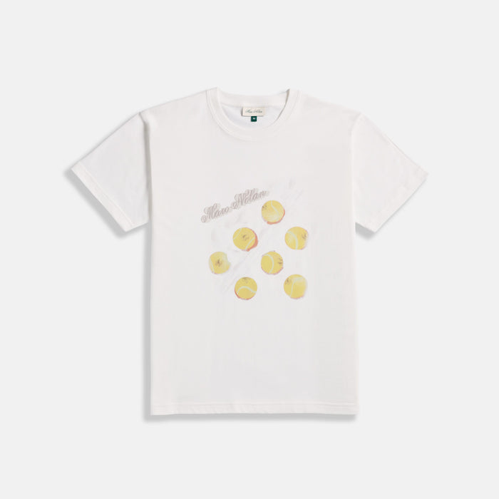 The Tennis Ball Tee - White