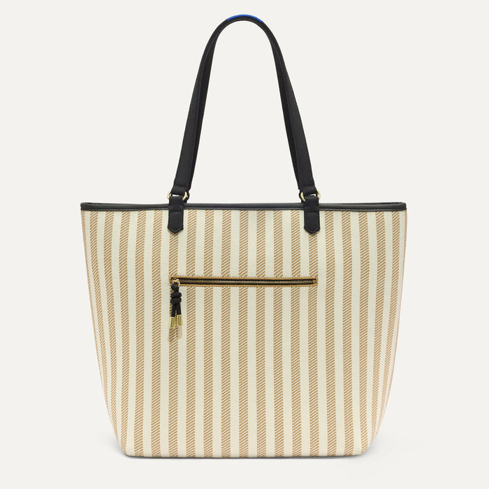 PLP |The Two-Way Tote in Sandbar shown from the front.