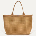 PLP |The Zip Travel Tote in Hazelnut shown from the front.