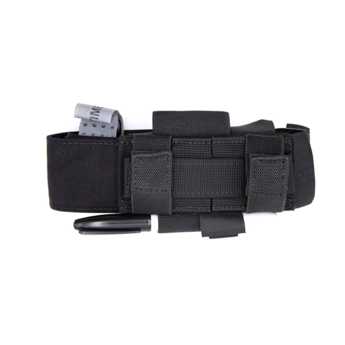 TraumaPAK Elite Tourniquet with Holder is the most versatile holder on the market. (back)