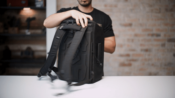 kore essentials ccw backpacks are low profile, easy to equip and comfortable to wear.