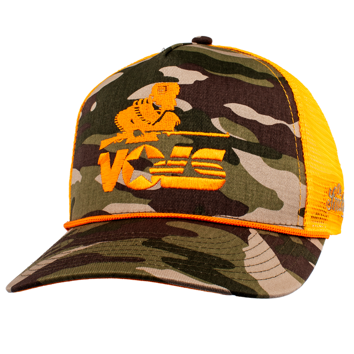 UT RIFLEMAN ROPE HAT - CAMO/ORANGE