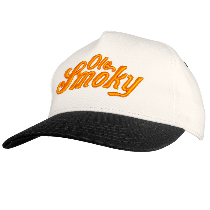 UT SCRIPT TWO TONE HAT - CREAM/BLACK