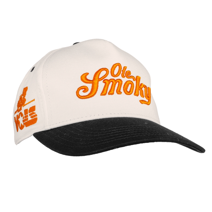 UT SCRIPT TWO TONE HAT - CREAM/BLACK