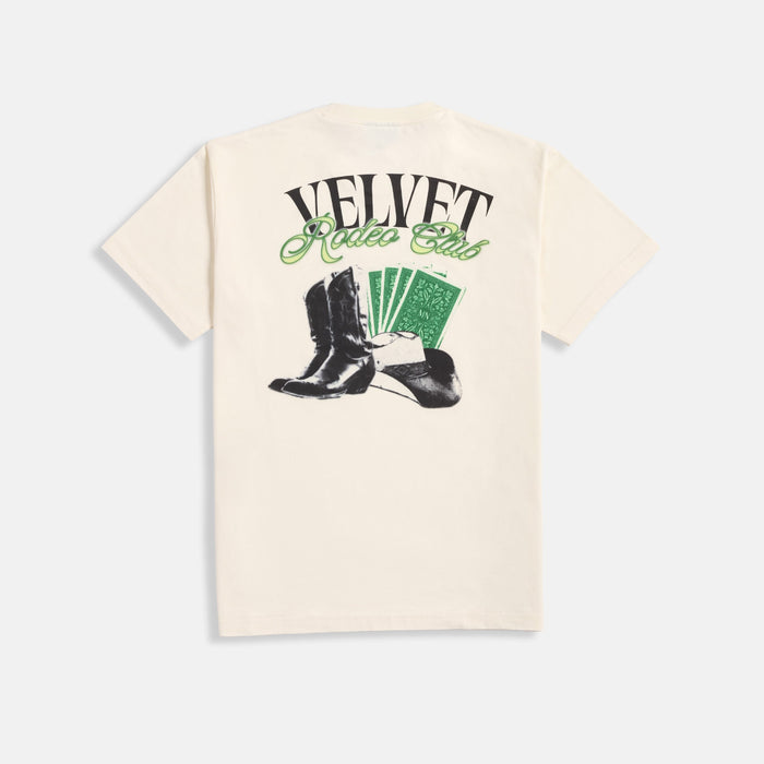 Velvet Rodeo Club Tee - Cream