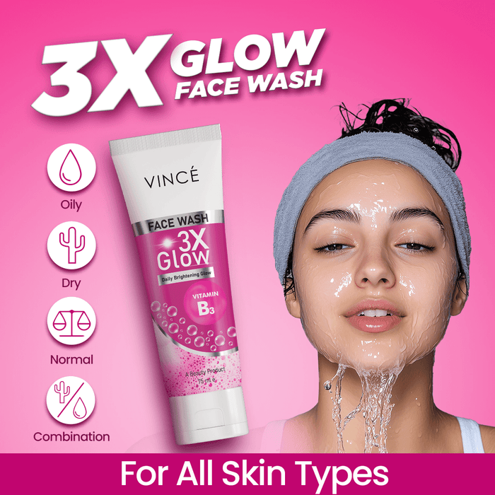 Vince Brightening Face Wash 120ml