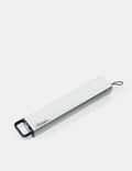 Metal pill canister on a white background