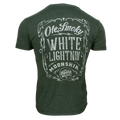 WHITE LIGHTNIN' FRAME TEE