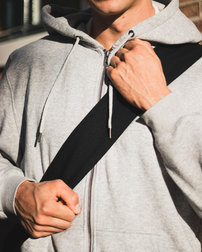 Wide-Strap TØTE Bag | Black