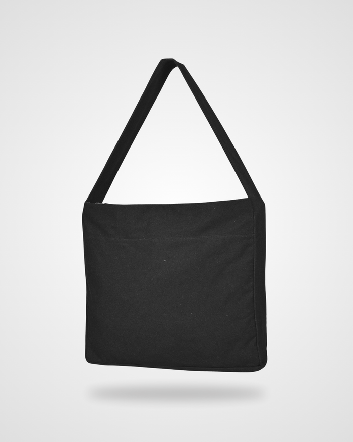 Wide-Strap TØTE Bag | Black