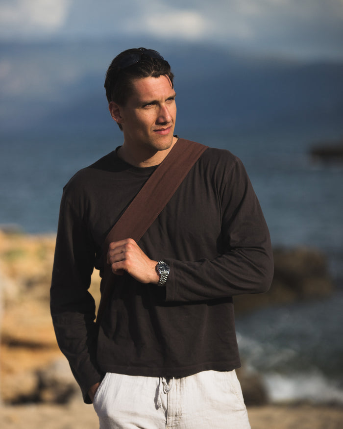 Wide-Strap TØTE Bag | Brown