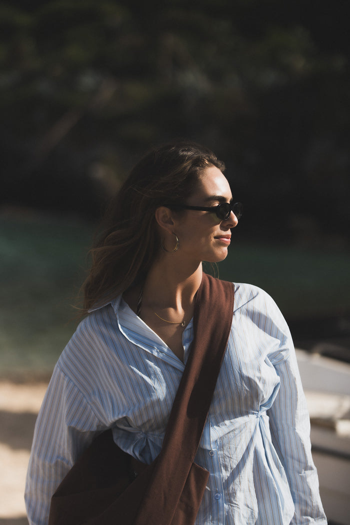 Wide-Strap TØTE Bag | Brown