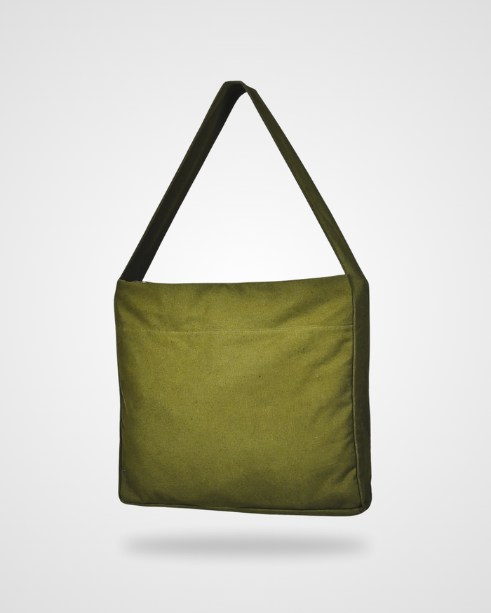 Wide-Strap TØTE Bag | Khaki Green