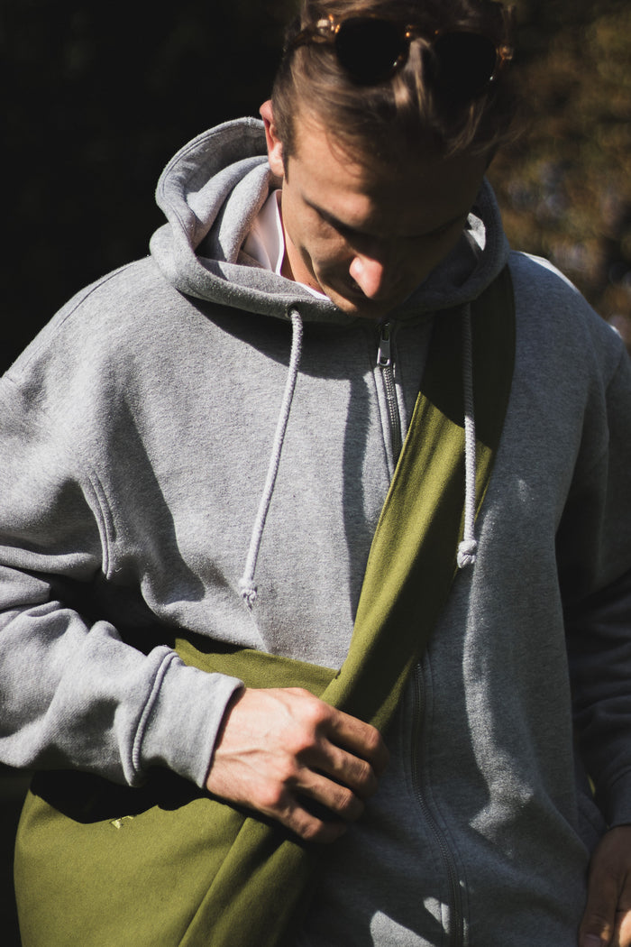 Wide-Strap TØTE Bag | Khaki Green