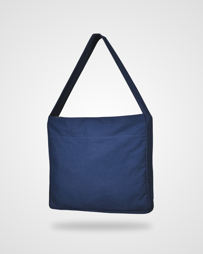 Wide-Strap TØTE Bag | Navy Blue