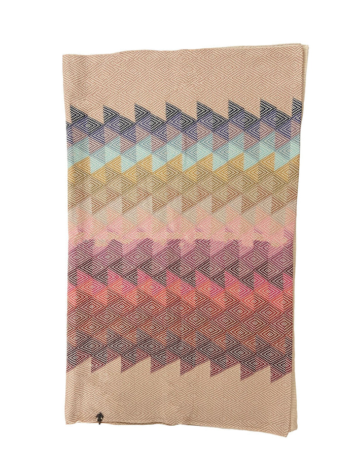 Winter Wear - Soft Knitted Warm Beige Acrylic Women Shawl.