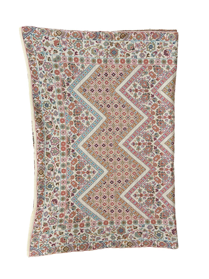 Winter Wear - Soft Knitted Warm Off White Acrylic Women Shawl.