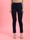 Women Denim Blue Narrow Jegging.