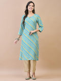Women Shantoon Multicolor Solid Kurta.