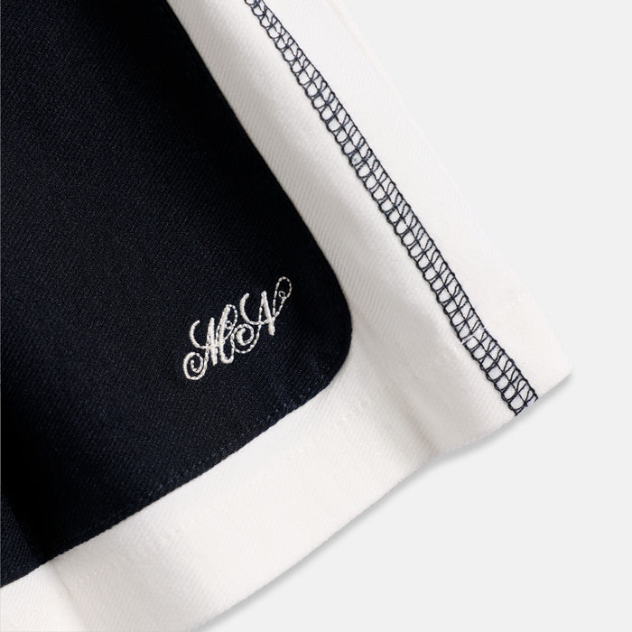 Women's Pleated Tennis Skirt - Navy/White