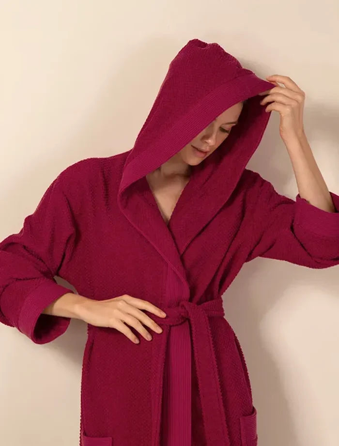 Women's Turkish Cotton Loose Cut Terry Bathrobe