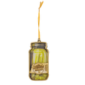 WOODEN PICKLES JAR ORNAMENT