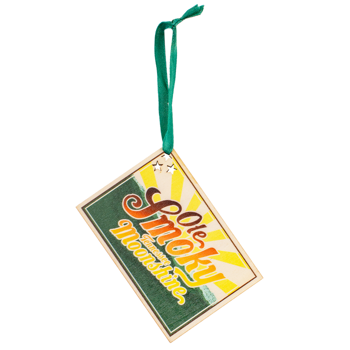 WOODEN POSTCARD ORNAMENT