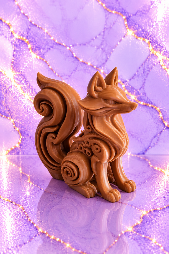 Woodland Fox Straw Topper