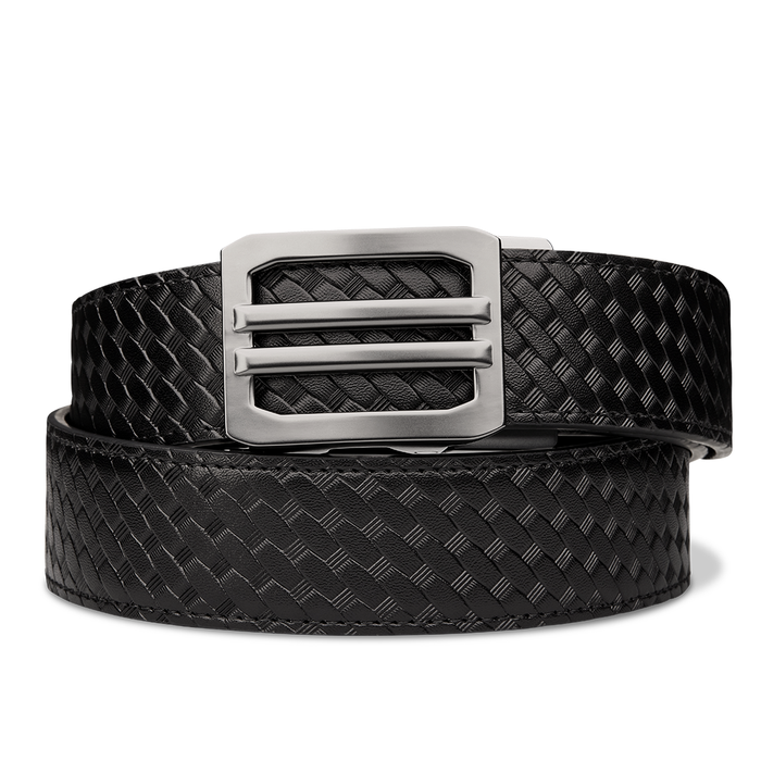 Kore Essentials Basketweave Gun Belt with an X1 Buckle