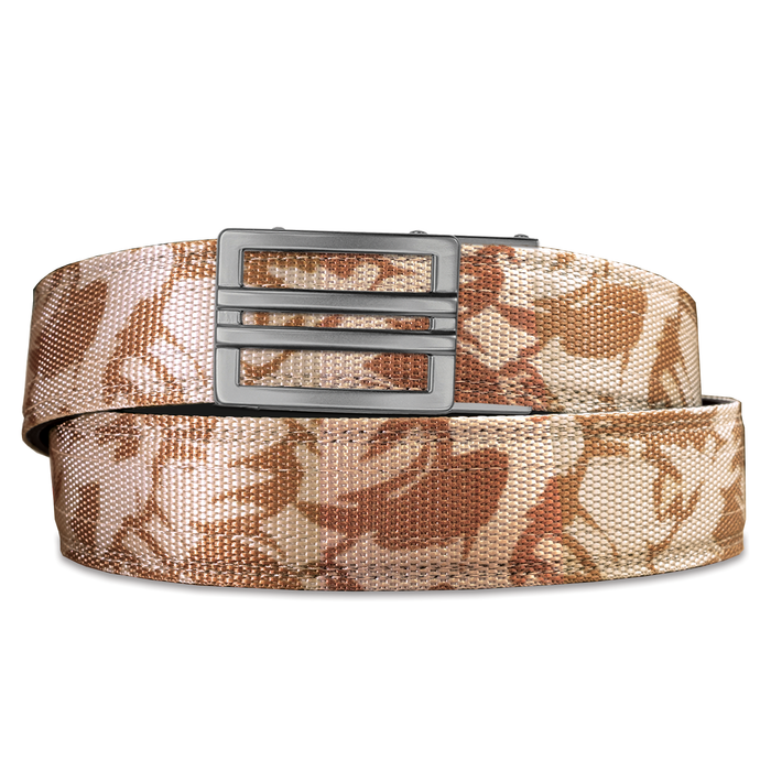 Kore Essentials Desert DPM Camo EDC Belt with an X1 Buckle