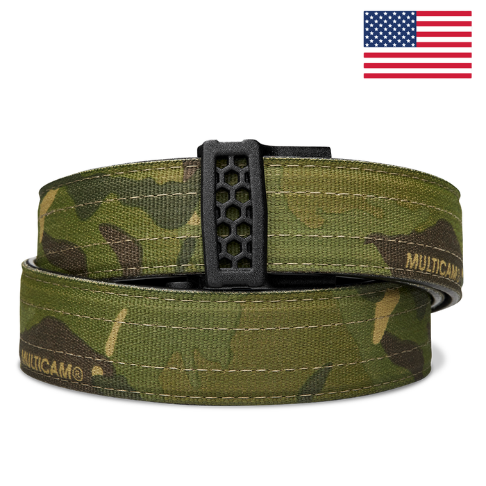 Kore Essentials USA Multicam Tropic Tactical Gun Belt with an X11 Buckle