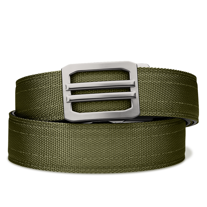 Kore Essentials Ranger Green Tactical Nylon Gun Belt with an X1 Buckle
