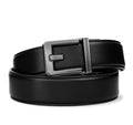 X3 BUCKLE | BLACK LEATHER GUN BELT 1.5"